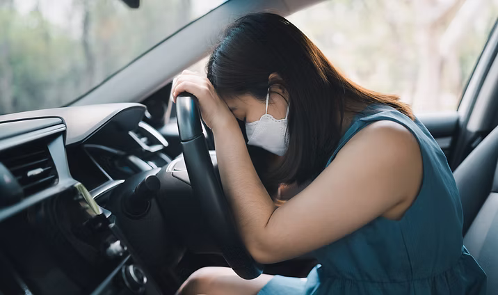 vecteezy asian woman napping in her car caused of tired from workload 6696858 797